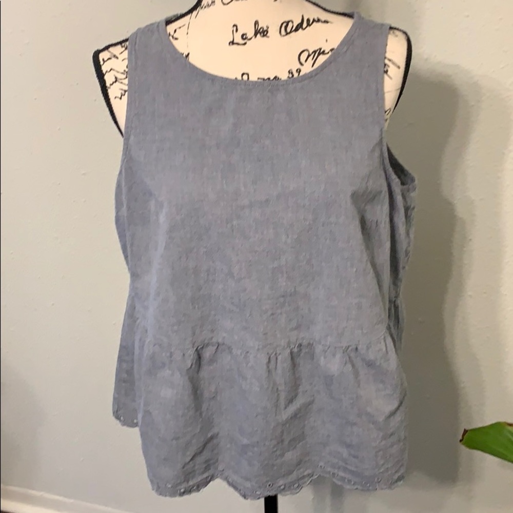 Old Navy 100%cotton sleeveless blouse 👚